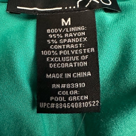 RXB Handkerchief Hem V-Neck Tunic NWT - Picture 5 of 7